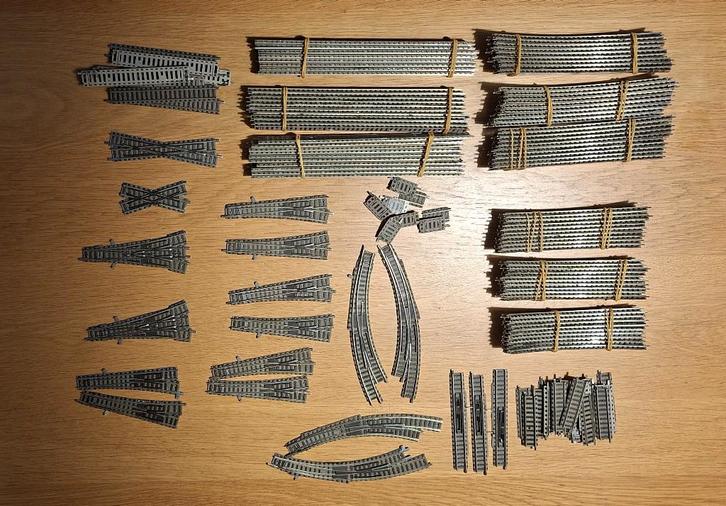 fleismann rails n spoor, Hobby en Vrije tijd, Modeltreinen | N-Spoor, Gebruikt, Rails, Gelijkstroom, Fleischmann, Analoog, Ophalen