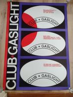 Club Gaslicht. Ontwerp Dick Elffers. Groot!, Verzenden, Zo goed als nieuw, A1 t/m A3, Reclame