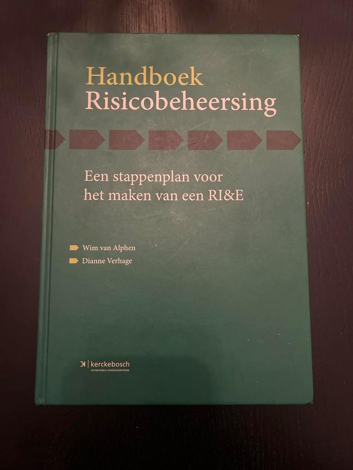 Handboek Risicobeheersing - RI&E Stappenplan, Boeken, Economie, Management en Marketing, Zo goed als nieuw, Management, Ophalen of Verzenden