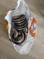 Tas vol metalen keukengerei, Ophalen of Verzenden, Gebruikt