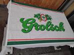 nieuwe grolsch vlag 90 x 150 cm., Verzamelen, Biermerken, Ophalen of Verzenden, Nieuw, Reclamebord, Plaat of Schild, Grolsch