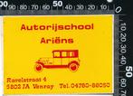 Sticker: Autorijschool Ariens - Venray, Verzamelen, Verzenden, Zo goed als nieuw