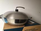 BK,Holland,wok,, rvs met deksel, Ophalen, Gebruikt, Rvs, Keramische plaat