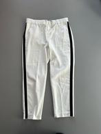 Pantalon wit met zwarte streep en elastiek Zara maat M, Maat 38/40 (M), Ophalen of Verzenden, Zo goed als nieuw, Lang