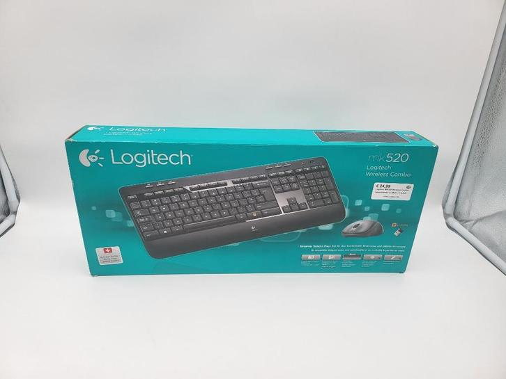 Logitech MK520 Wireless Combo Toetsenboard en Muis | Z.G.A.N, Computers en Software, Toetsenborden, Zo goed als nieuw, Qwerty