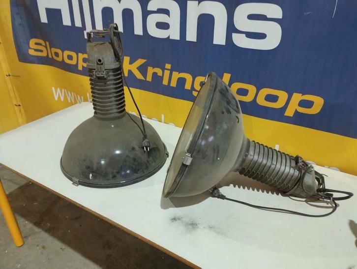 Phillips industrie lampen, Antiek en Kunst, Antiek | Lampen, Ophalen