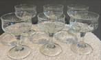 Kristal Servies Glazen - Cognac, Wijn, Champagne - Antiek, Antiek en Kunst, Antiek | Glas en Kristal, Ophalen of Verzenden