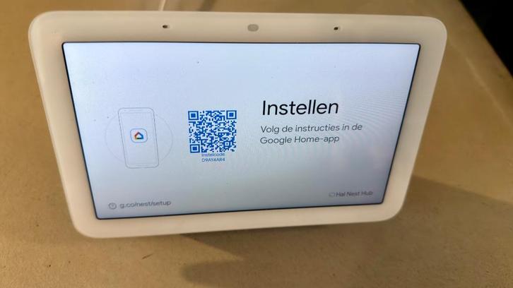 Google Nest Hub (2e generatie), Audio, Tv en Foto, Mediaspelers, Zo goed als nieuw, Verzenden