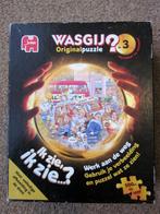 WasGij? Original puzzel - #3 (nr. 17126): Werk aan de weg!, Ophalen of Verzenden, 500 t/m 1500 stukjes, Gebruikt, Legpuzzel