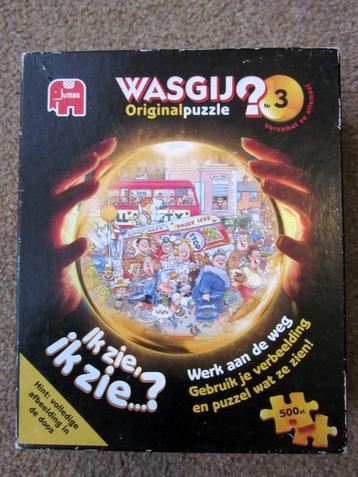 WasGij? Original puzzel - #3 (nr. 17126): Werk aan de weg! beschikbaar voor biedingen