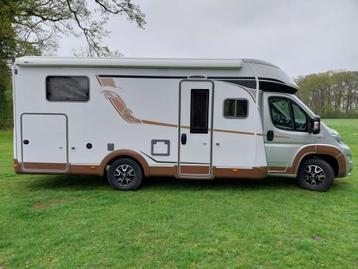Luxe Bürstner Delphin 726 met tv, 2x airco en fietsendrager beschikbaar voor biedingen