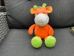 Nieuwe zgan groen oranje Bambia knuffel giraffe 25cm, Ophalen, Nieuw, Overige typen