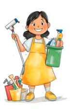 Gezocht huishoudelijke hulp, Starter, Overige vormen, Overige niveaus, Geschikt als bijbaan