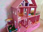 Barbiehuis/ poppenhuis groot met veel extra's, Ophalen, Zo goed als nieuw