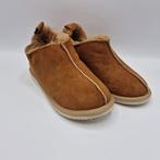 Cognac sloffen echt wol/leer – warme unisex mt 36-40, Kleding | Dames, Schoenen, Bruin, Blomwol, Nieuw, Ophalen of Verzenden