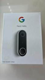 Google Nest Hello videodeurbel, Ophalen of Verzenden, Ingebouwde camera, Nieuw, Bedraad