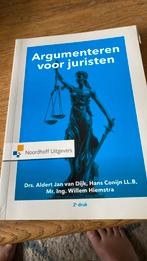 Argumenten voor juristen.  2e druk, Ophalen, Zo goed als nieuw