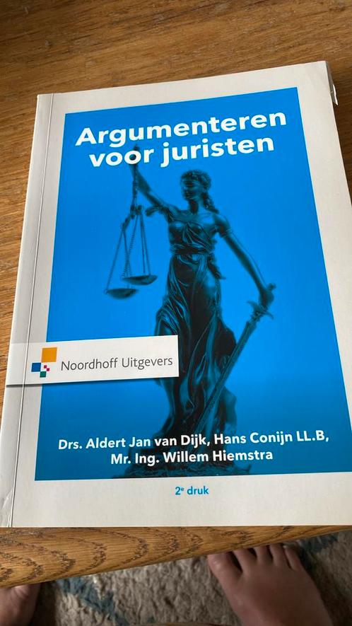 Argumenten voor juristen.  2e druk, Boeken, Studieboeken en Cursussen, Zo goed als nieuw, Ophalen