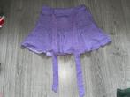 Stradivarius paarse ruffle broek rok met centuur mt L nieuw, Kleding | Dames, Rokken, Paars, Maat 42/44 (L), Ophalen of Verzenden