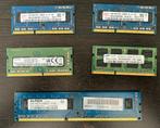 Diverse RAM geheugen modules DDR3 en DDR4 los te koop, Computers en Software, RAM geheugen, Ophalen of Verzenden, Laptop, Zo goed als nieuw