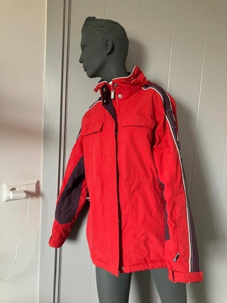 human nature jas rood anwb, Kleding | Dames, Jassen | Zomer, Zo goed als nieuw, Maat 42/44 (L), Rood, Ophalen of Verzenden