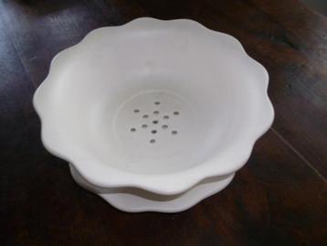2 x Flora fruittest Ø 22 cm + Ø 18 cm  beschikbaar voor biedingen
