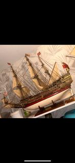HMS souvereign of the sea! Prachtig zelfgemaakt schip(1mtr+), Hobby en Vrije tijd, Modelbouw | Boten en Schepen, Overige merken