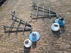 Straatlamp stallamp TB 200 buitenlamp lamp compleet + beugel, Ophalen, Gebruikt, Overige typen, Oude antieke straatlamp