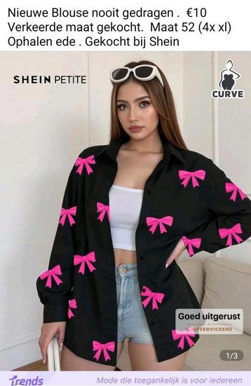 Nieuwe Blouse 🎀 Grote maat  beschikbaar voor biedingen