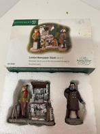 Dickens Village London Krantenkiosk Set, Diversen, Kerst, Ophalen of Verzenden, Zo goed als nieuw