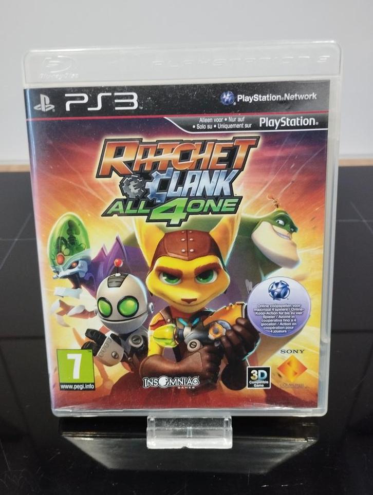 Ratchet & Clank All 4 One - PS3, Spelcomputers en Games, Games | Sony PlayStation 3, Gebruikt, Platform, 3 spelers of meer, Vanaf 7 jaar