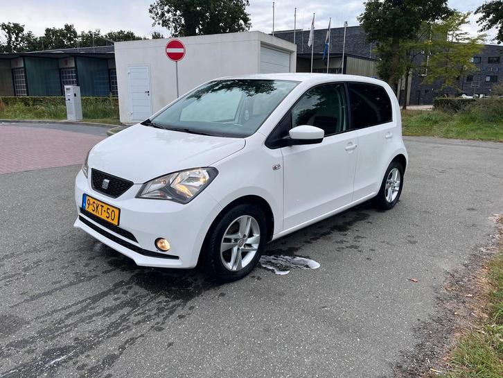 Seat Mii 1.0 44KW 2013 Wit, Auto's, Seat, Particulier, Mii, Airconditioning, Benzine, A, Hatchback, Handgeschakeld, Origineel Nederlands