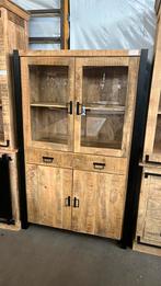 Britt vitrinekast 180x115x45 - Nu voor €549!, Ophalen, Gebruikt, 100 tot 150 cm, 150 tot 200 cm