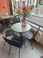 GoRound eetkamer stoelen - Zutphen, Gebruikt, Zwart, Ophalen of Verzenden, Metaal