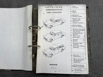 Onderdelen werkplaatsboek volvo amazon P120 P130 P220 beschikbaar voor biedingen