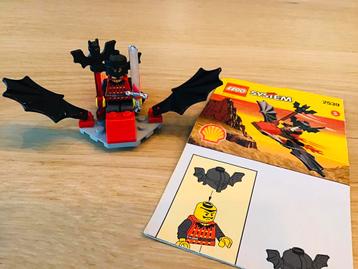 Lego 2539, castle fright knights flying machine, compleet beschikbaar voor biedingen