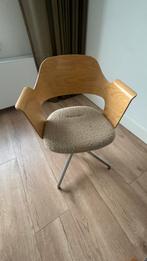 Ikea bureaustoel met nieuwe bekleding, Huis en Inrichting, Stoelen, Gebruikt, Bruin, Ophalen of Verzenden, Eén