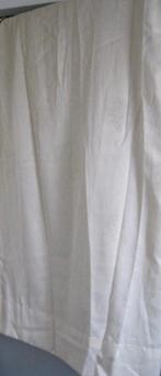 '2 GROTE ROOMWITTE/CREME KLEURIGE GORDIJNEN, 200 cm of meer, Stijlvol, Ophalen of Verzenden, Zo goed als nieuw