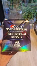 Volle verzegelde doos CREST 3D Whitestrips + LED Light – 34, Sieraden, Tassen en Uiterlijk, Uiterlijk | Mondverzorging, Ophalen of Verzenden