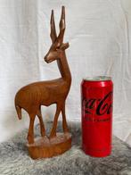 Afrikaanse houten antilope – handgesneden, Antiek en Kunst, Ophalen