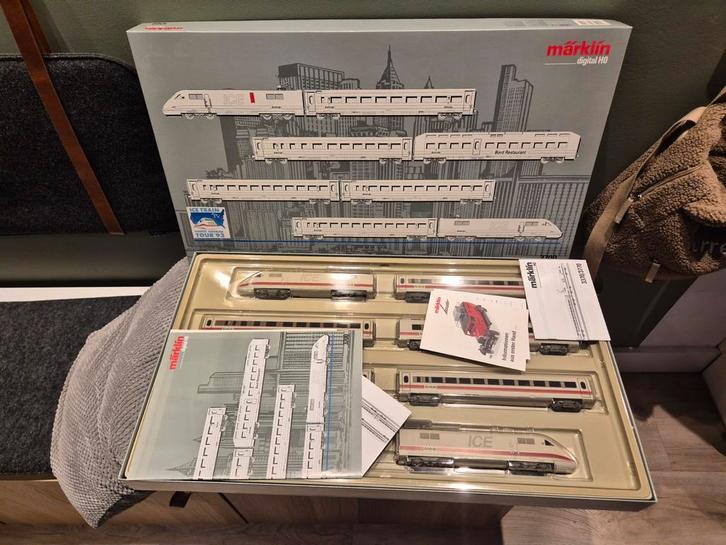 Märklin 3700 ICE Amtrak, Hobby en Vrije tijd, Modeltreinen | H0, Zo goed als nieuw, Wisselstroom, Märklin, Ophalen of Verzenden