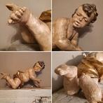 Prachtige grote Italiaanse putto uit plm. 1800, Ophalen of Verzenden