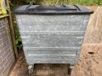 1100 liter stalen rolcontainer / afvalcontainer, 60 cm of meer, 100 cm of meer, Ophalen, 50 cm of meer