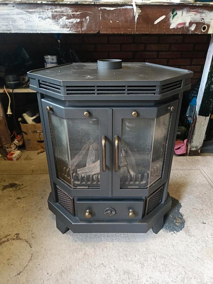 Barbas Gaskachel - Sfeervolle Warmte (krijg kachel niet aan), Huis en Inrichting, Kachels, Gebruikt, Vrijstaand, Gaskachel, Gas