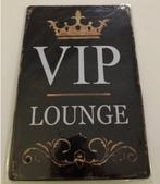 VIP Lounge Metalen Plaat (Bord Club Bar Restaurant Decor), Verzenden, Nieuw