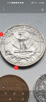 Usa quarter dollar error 1969, Postzegels en Munten, Munten | Amerika, Ophalen of Verzenden, Losse munt, Noord-Amerika