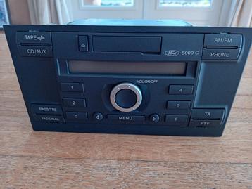 Ford autoradio type 5000 C beschikbaar voor biedingen