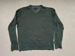 Tommy Hilfiger cotton silk trui groen maat L, Maat 52/54 (L), Tommy Hilfiger, Ophalen of Verzenden, Gedragen