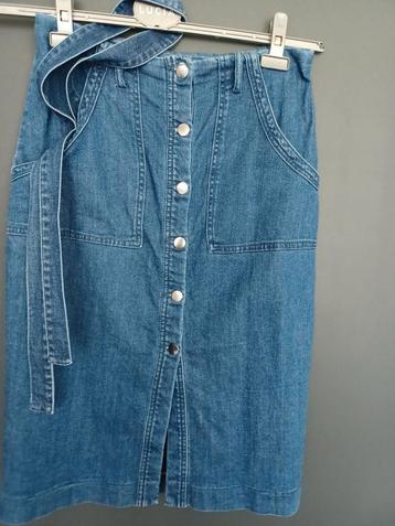 Vero moda jeans kokerrok met knopen maat m beschikbaar voor biedingen