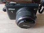 Nikon 1 S2 camera met 2 lenzen., 14 Megapixel, Compact, Ophalen of Verzenden, Zo goed als nieuw